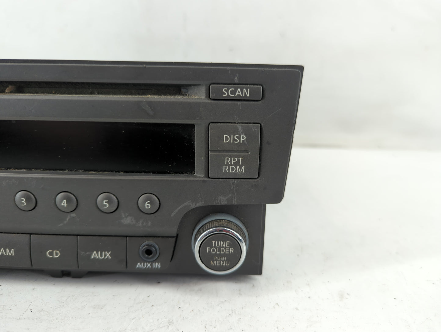 2013-2014 Nissan Sentra Radio AM FM Cd Player Receiver Replacement P/N:28185 3RA2A Fits Fits 2013 2014 OEM Used Auto Parts - Oemusedautoparts1.com