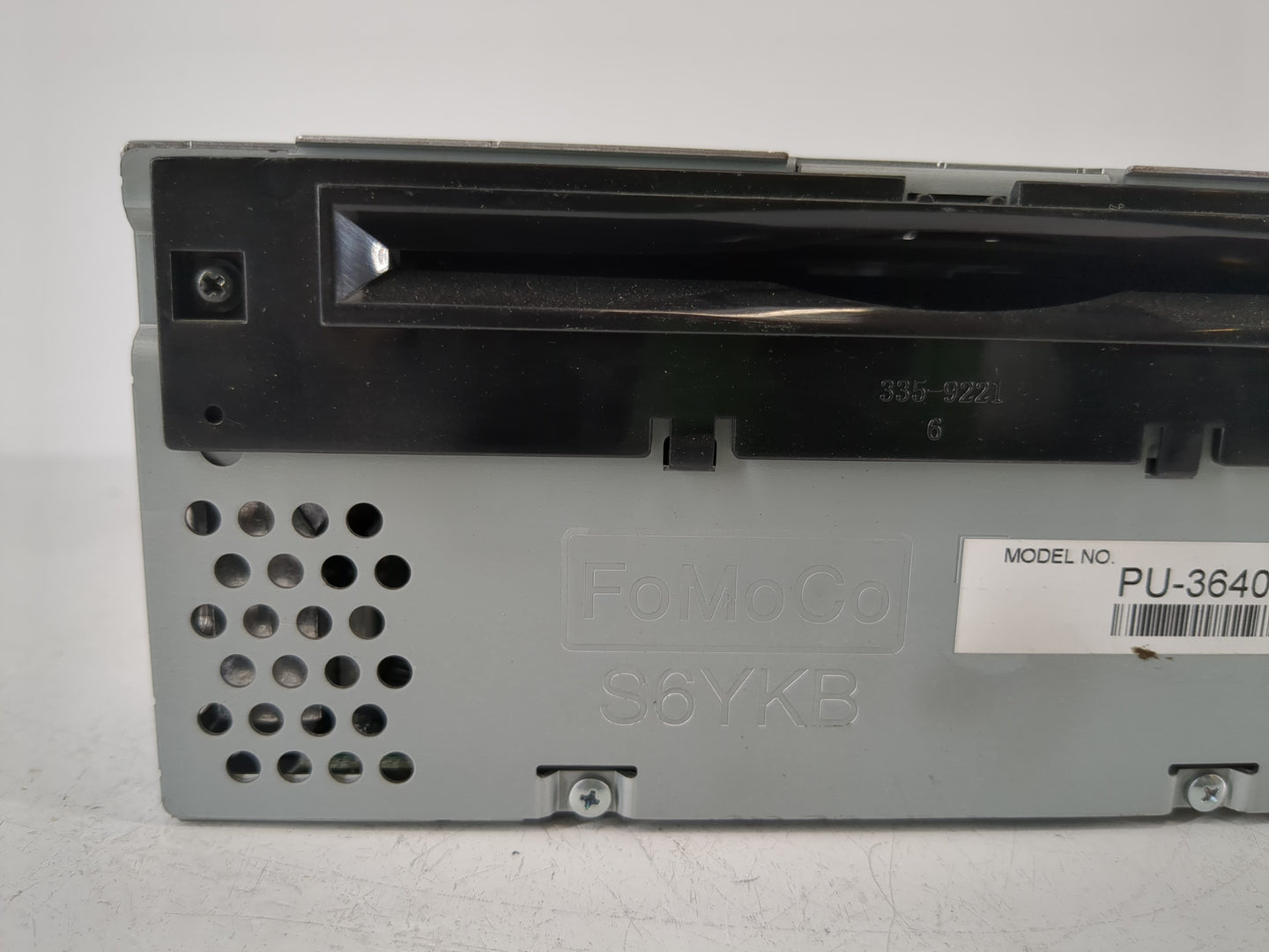 2017-2018 Ford F-150 Radio AM FM Cd Player Receiver Replacement P/N:JL3T-19C107-BA Fits Fits 2017 2018 OEM Used Auto Parts - Oemusedautoparts1.com
