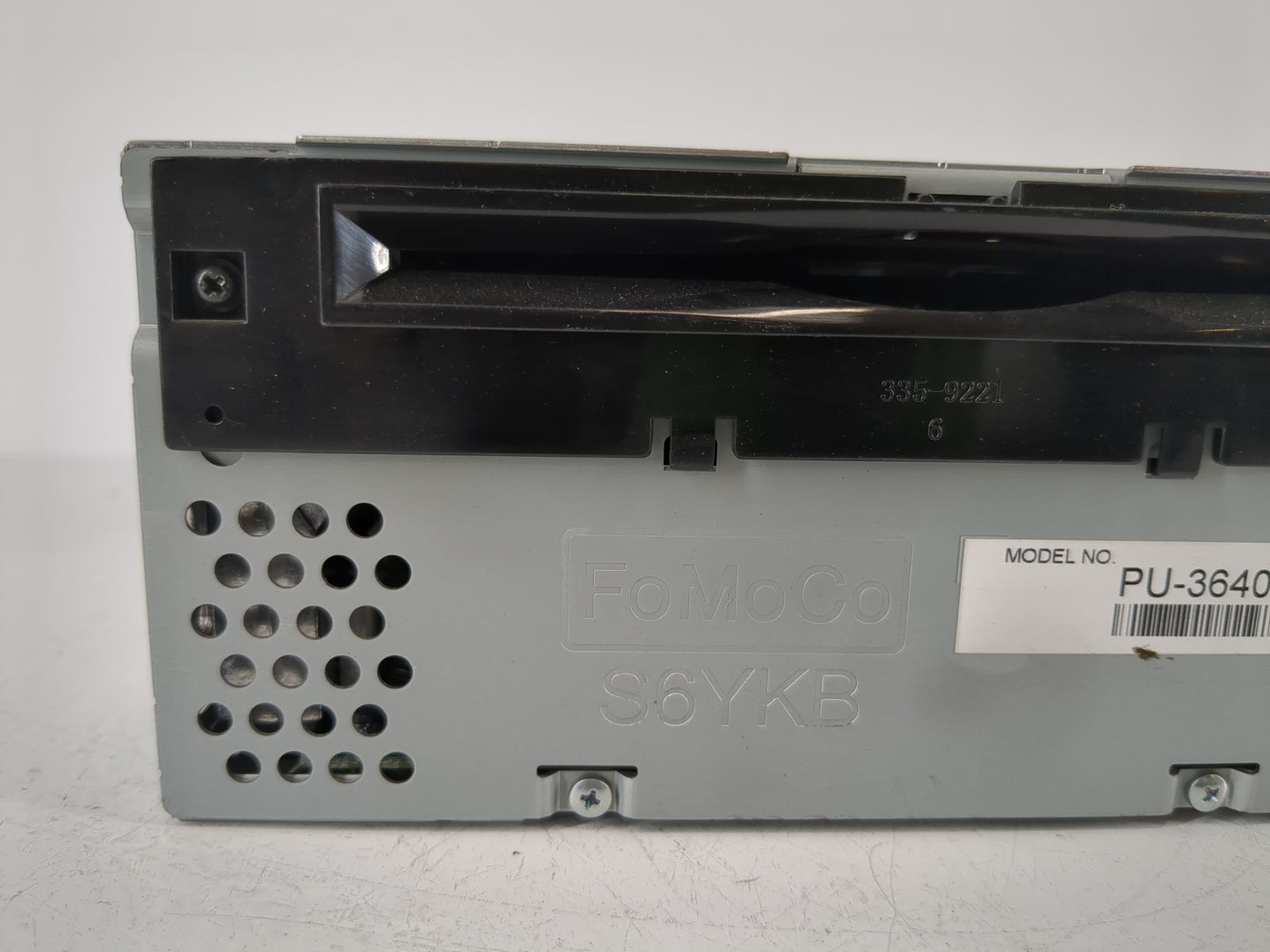 2017-2018 Ford F-150 Radio AM FM Cd Player Receiver Replacement P/N:JL3T-19C107-BA Fits Fits 2017 2018 OEM Used Auto Parts - Oemusedautoparts1.com