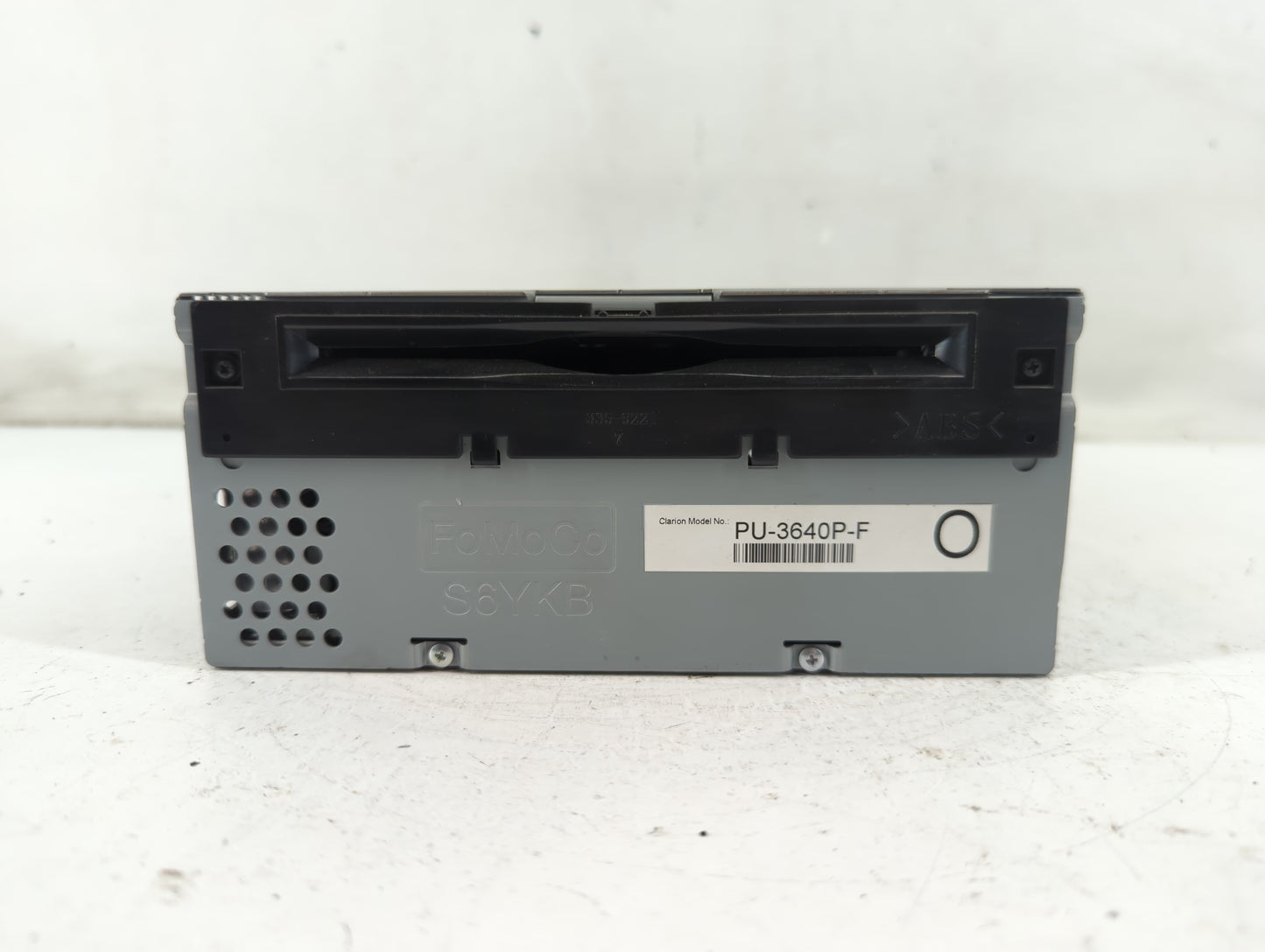 2017-2018 Ford F-150 Radio AM FM Cd Player Receiver Replacement P/N:JL3T-19C107-BA Fits Fits 2017 2018 OEM Used Auto Parts - Oemusedautoparts1.com