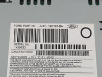 2017-2018 Ford F-150 Radio AM FM Cd Player Receiver Replacement P/N:JL3T-19C107-BA Fits Fits 2017 2018 OEM Used Auto Parts - Oemusedautoparts1.com