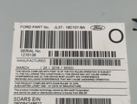 2018 Ford F-150 Radio AM FM Cd Player Receiver Replacement P/N:JL3T-19C107-BA Fits OEM Used Auto Parts