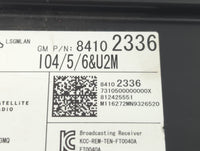 2017-2018 Gmc Sierra 1500 Radio AM FM Cd Player Receiver Replacement P/N:84102336 Fits Fits 2017 2018 OEM Used Auto Parts - Oemusedautoparts1.com