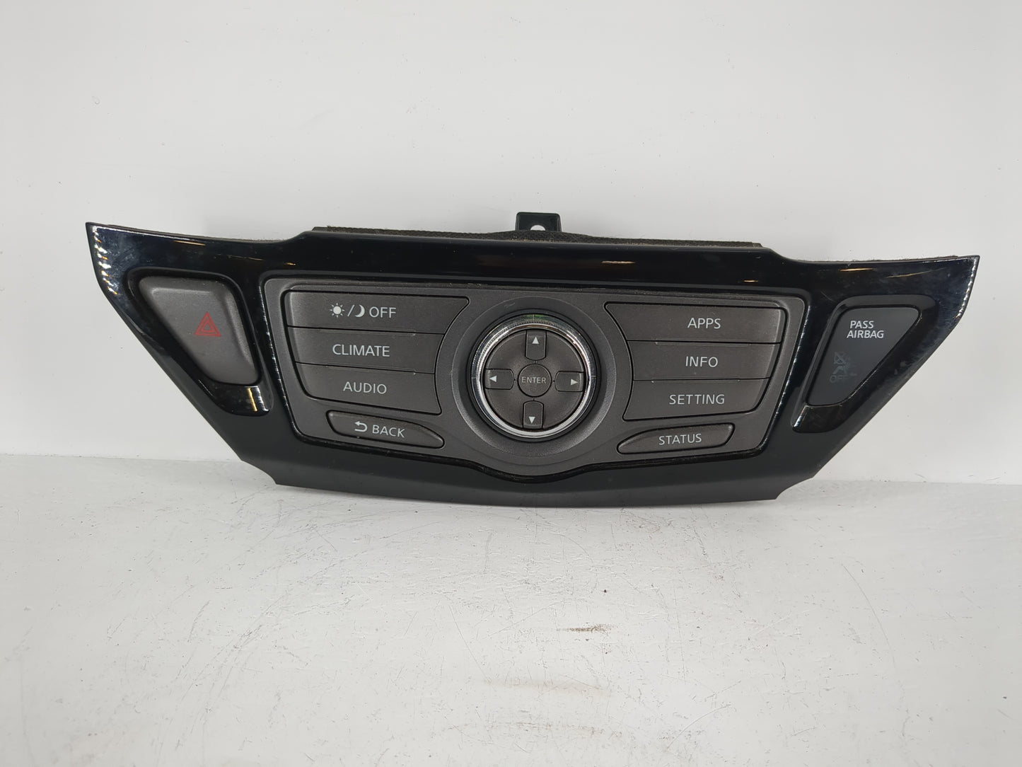 2017-2020 Nissan Pathfinder Radio AM FM Cd Player Receiver Replacement P/N:9PJ0B 210220 9PJ0A 210260 Fits Fits 2017 2018 2019 2020 OEM Used Auto Parts - Oemusedautoparts1.com