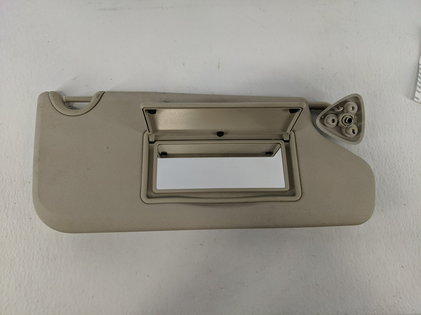 2017 Dodge Journey Sun Visor Shade Replacement Driver Left Mirror Fits OEM Used Auto Parts - Oemusedautoparts1.com