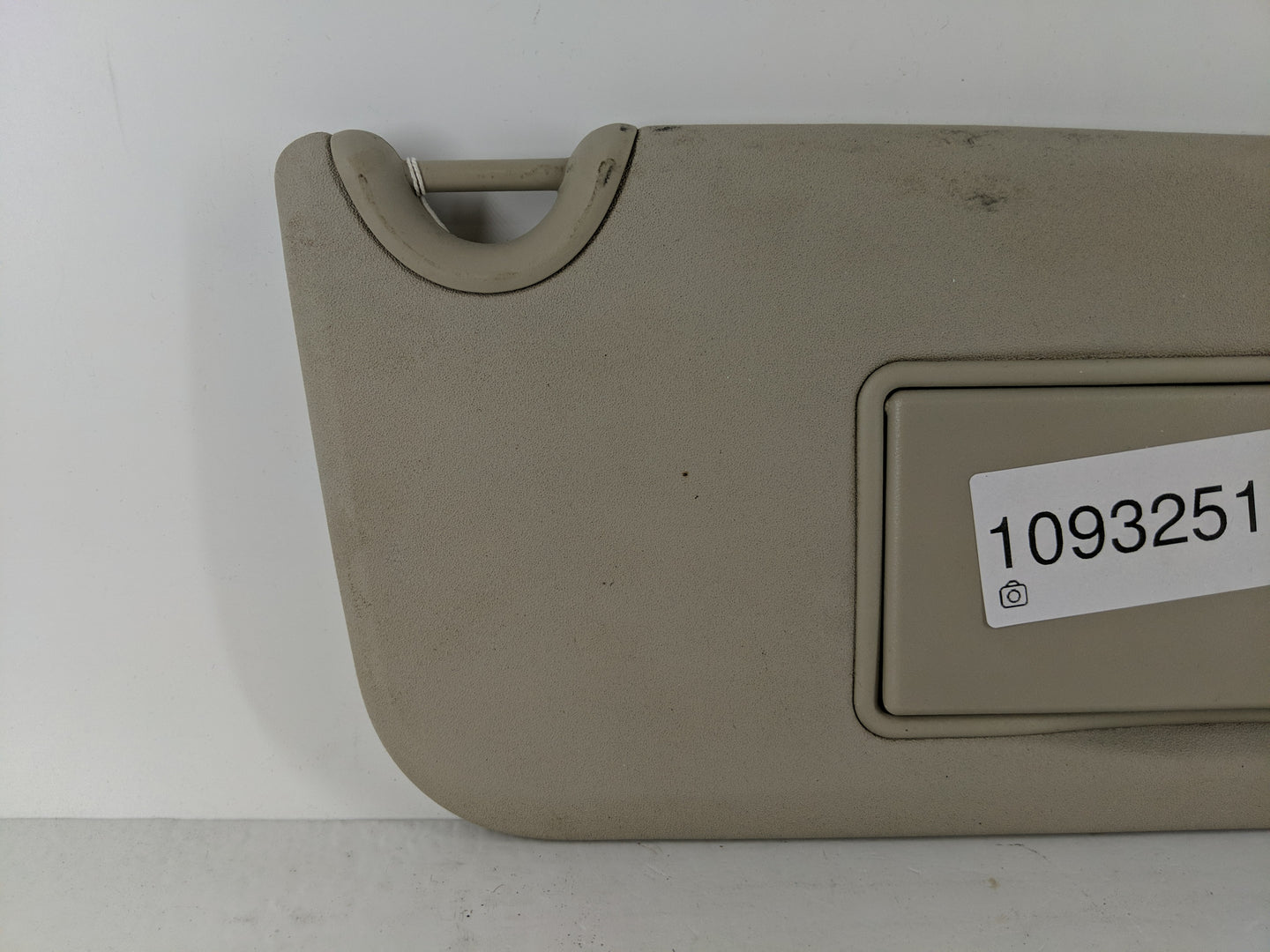 2017 Dodge Journey Sun Visor Shade Replacement Driver Left Mirror Fits OEM Used Auto Parts - Oemusedautoparts1.com