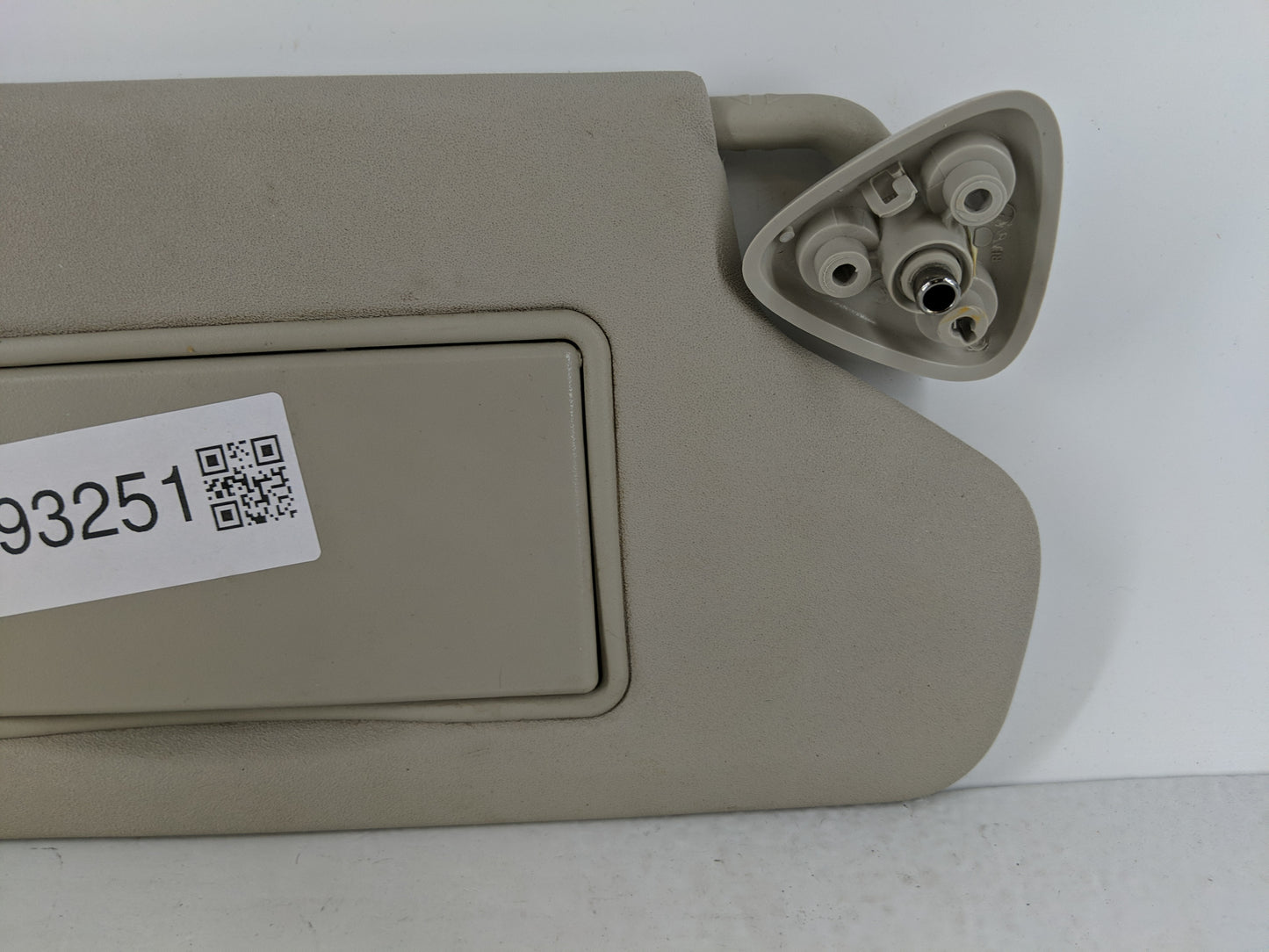 2017 Dodge Journey Sun Visor Shade Replacement Driver Left Mirror Fits OEM Used Auto Parts - Oemusedautoparts1.com