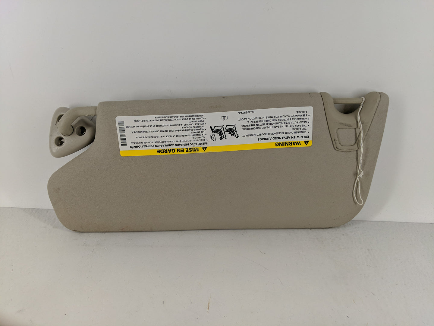 2017 Dodge Journey Sun Visor Shade Replacement Driver Left Mirror Fits OEM Used Auto Parts - Oemusedautoparts1.com