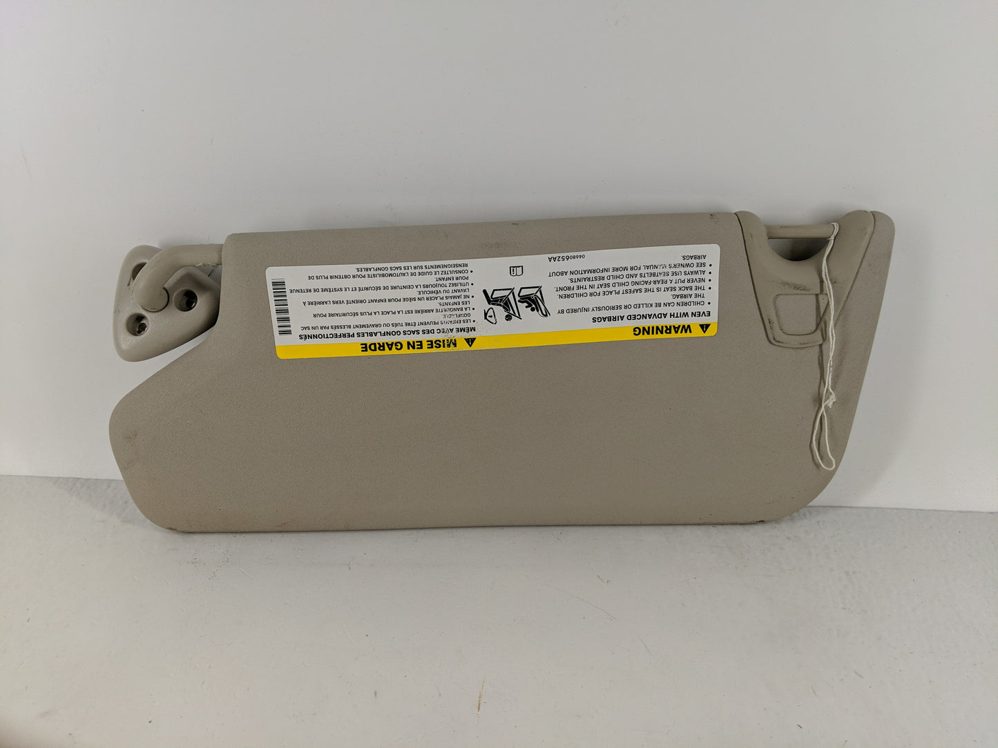 2017 Dodge Journey Sun Visor Shade Replacement Driver Left Mirror Fits OEM Used Auto Parts - Oemusedautoparts1.com