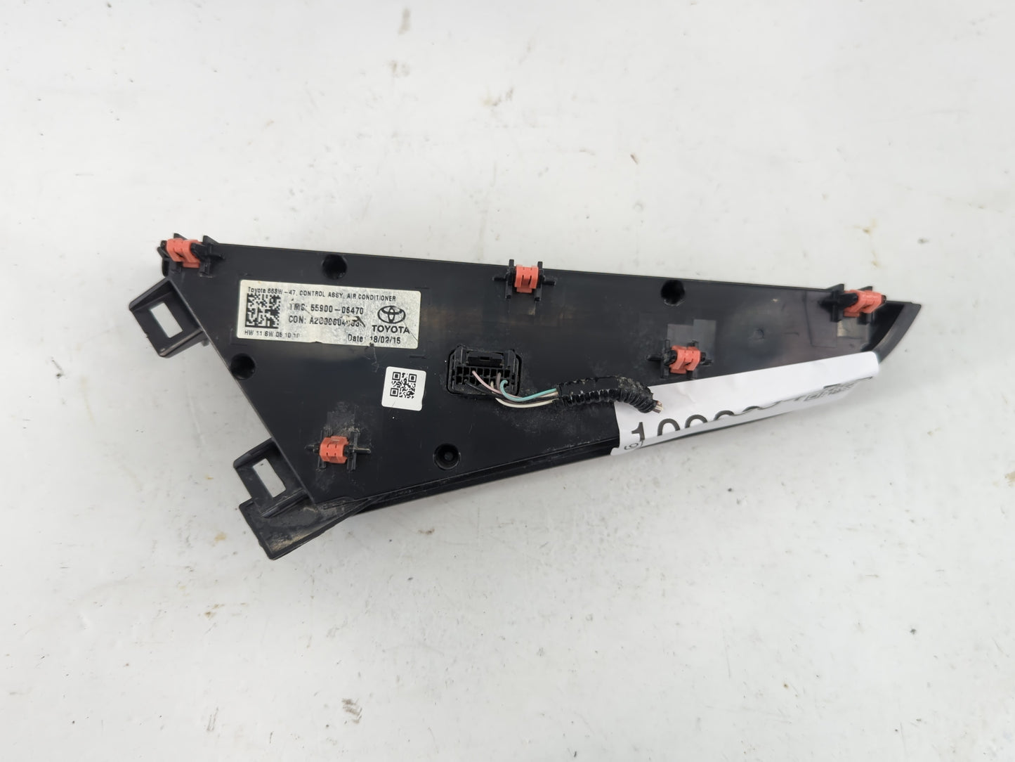 2018-2022 Toyota Camry Climate Control Module Temperature AC/Heater Replacement P/N:55900-06470 Fits Fits 2018 2019 2020 2021 2022 OEM Used Auto Parts