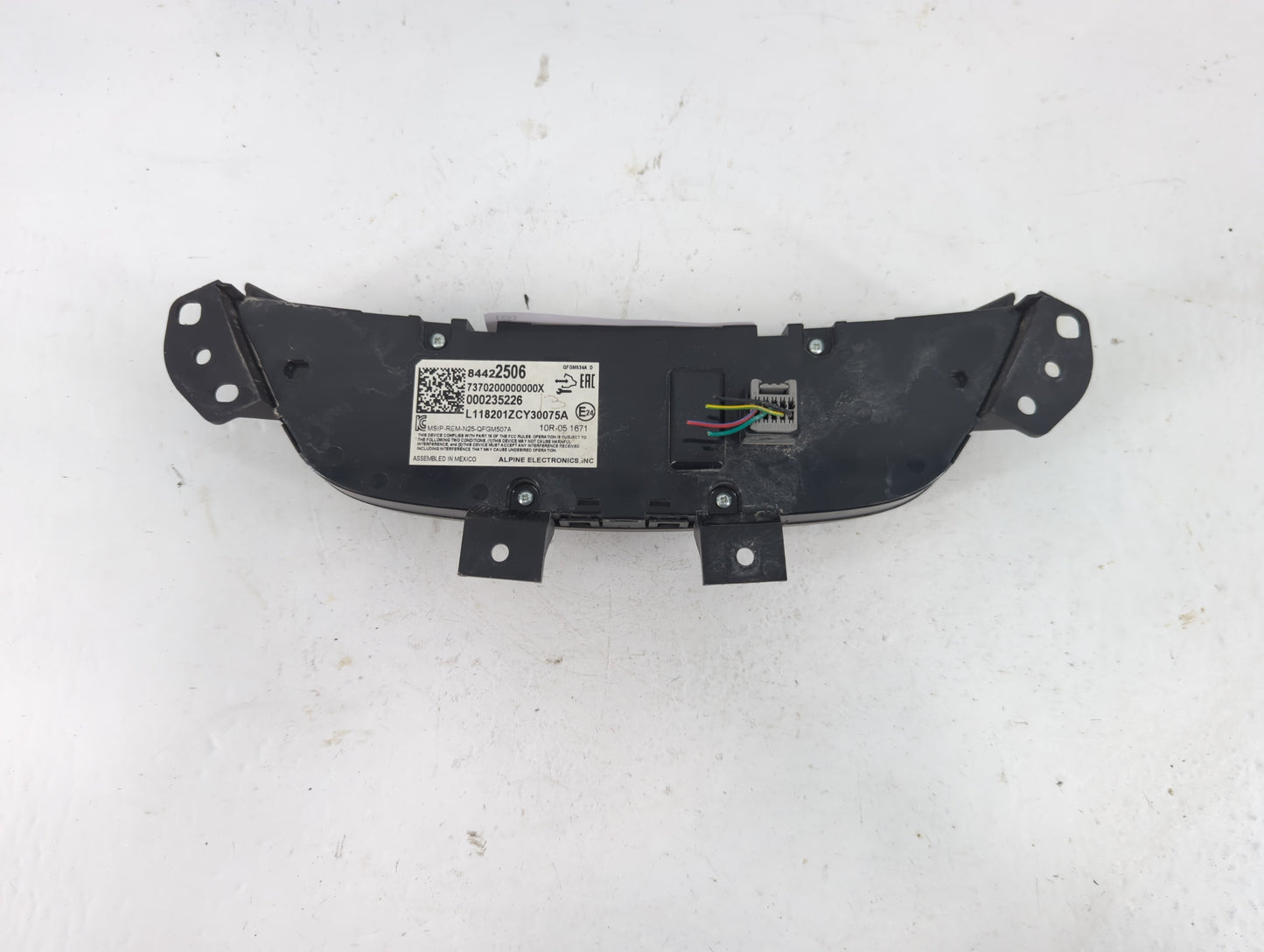 2018-2019 Chevrolet Equinox Climate Control Module Temperature AC/Heater Replacement P/N:84422506 Fits Fits 2018 2019 OEM Used Auto Parts