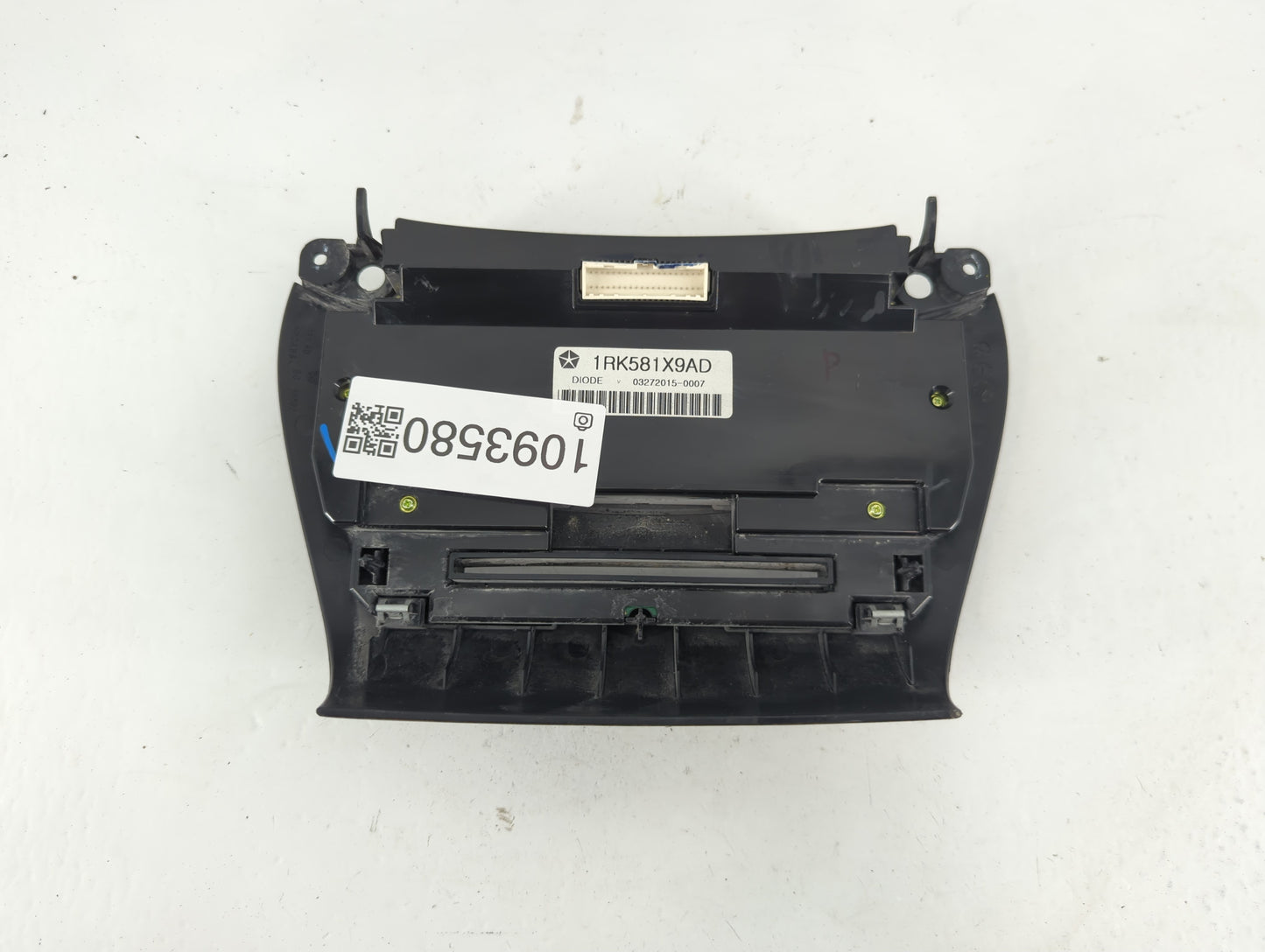 2011-2020 Dodge Journey Climate Control Module Temperature AC/Heater Replacement P/N:1RK581X9AD Fits OEM Used Auto Parts