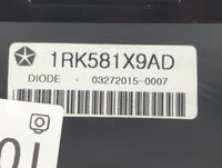 2011-2020 Dodge Journey Climate Control Module Temperature AC/Heater Replacement P/N:1RK581X9AD Fits OEM Used Auto Parts