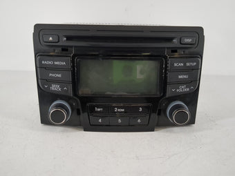compare product 2012-2014 Hyundai Sonata Radio AM FM Cd Player Receiver Replacement P/N:96180-3Q700 Fits Fits 2012 2013 2014 OEM Used Auto Parts