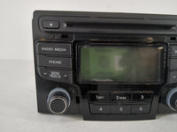 2012-2014 Hyundai Sonata Radio AM FM Cd Player Receiver Replacement P/N:96180-3Q700 Fits Fits 2012 2013 2014 OEM Used Auto Parts - Oemusedautoparts1.com