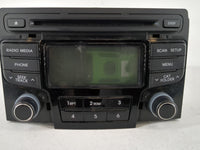 2012-2014 Hyundai Sonata Radio AM FM Cd Player Receiver Replacement P/N:96180-3Q700 Fits Fits 2012 2013 2014 OEM Used Auto Parts - Oemusedautoparts1.com