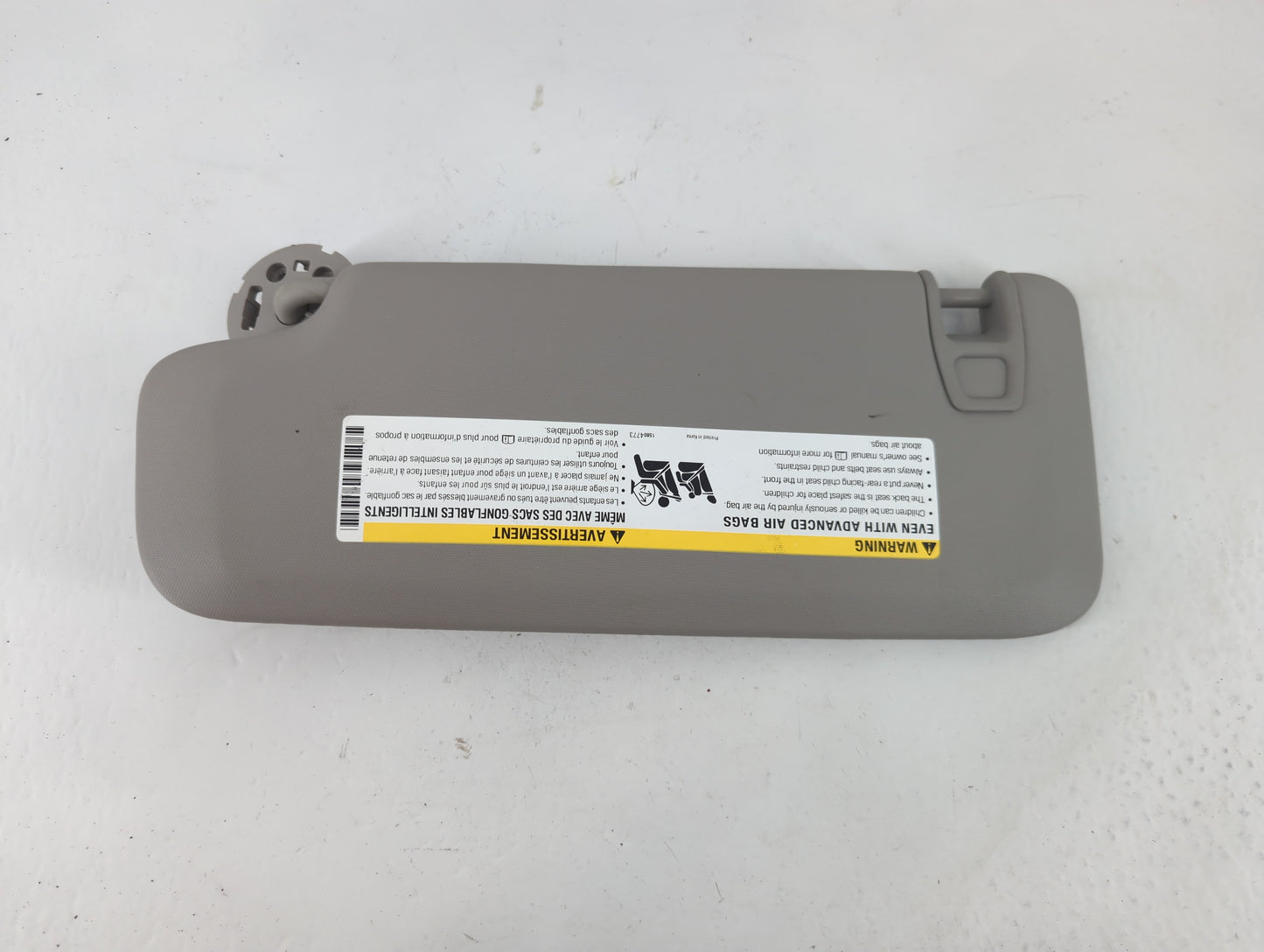 2011-2016 Chevrolet Cruze Sun Visor Shade Replacement Passenger Right Mirror Fits Fits 2011 2012 2013 2014 2015 2016 OEM Used Auto Parts