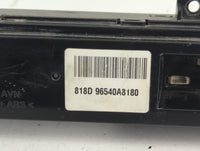 2017-2018 Kia Optima Climate Control Module Temperature AC/Heater Replacement P/N:818D 96540A8180 Fits Fits 2017 2018 OEM Used Auto Parts