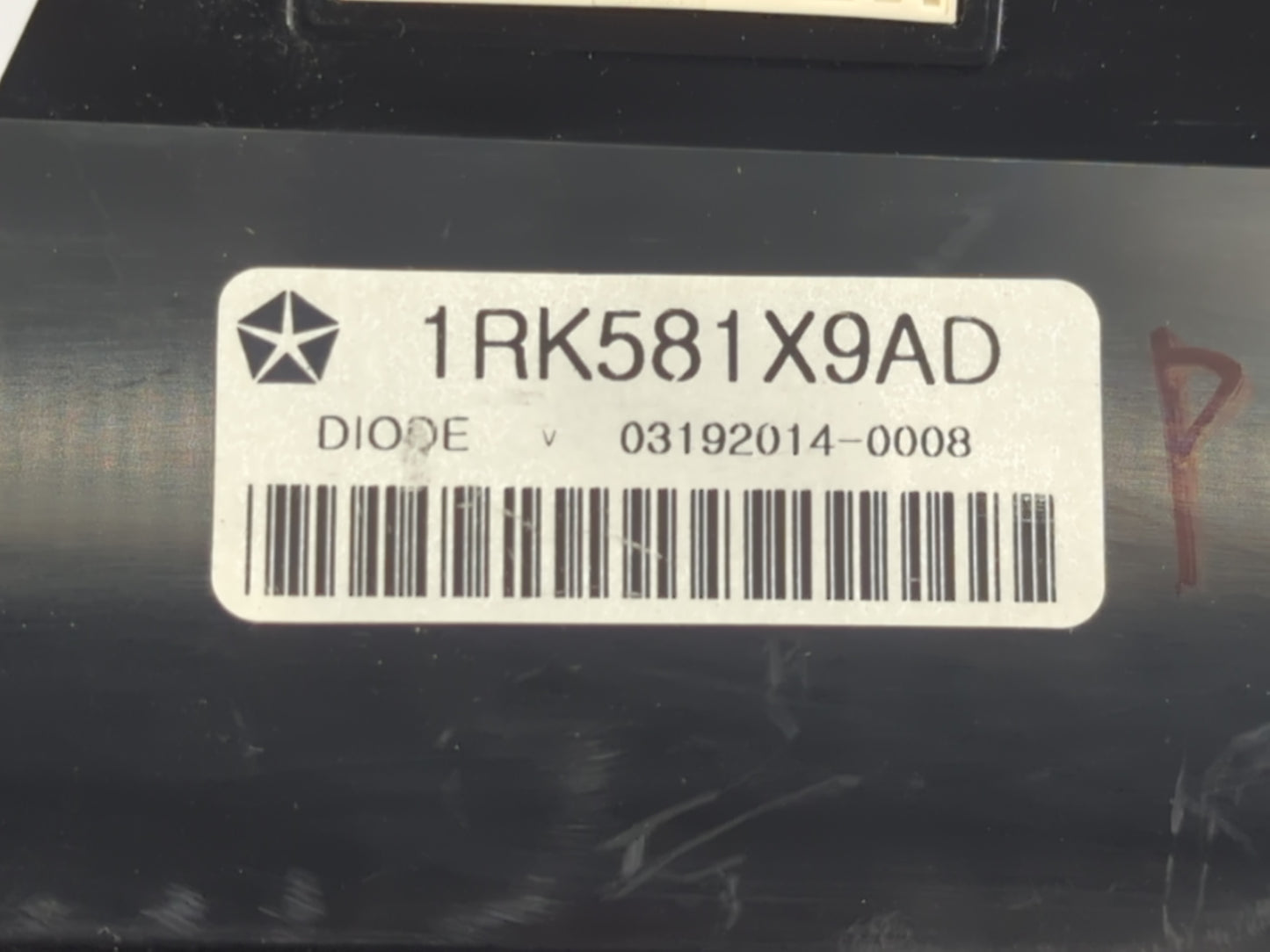 2011-2020 Dodge Journey Climate Control Module Temperature AC/Heater Replacement P/N:1RK581X9AD Fits OEM Used Auto Parts