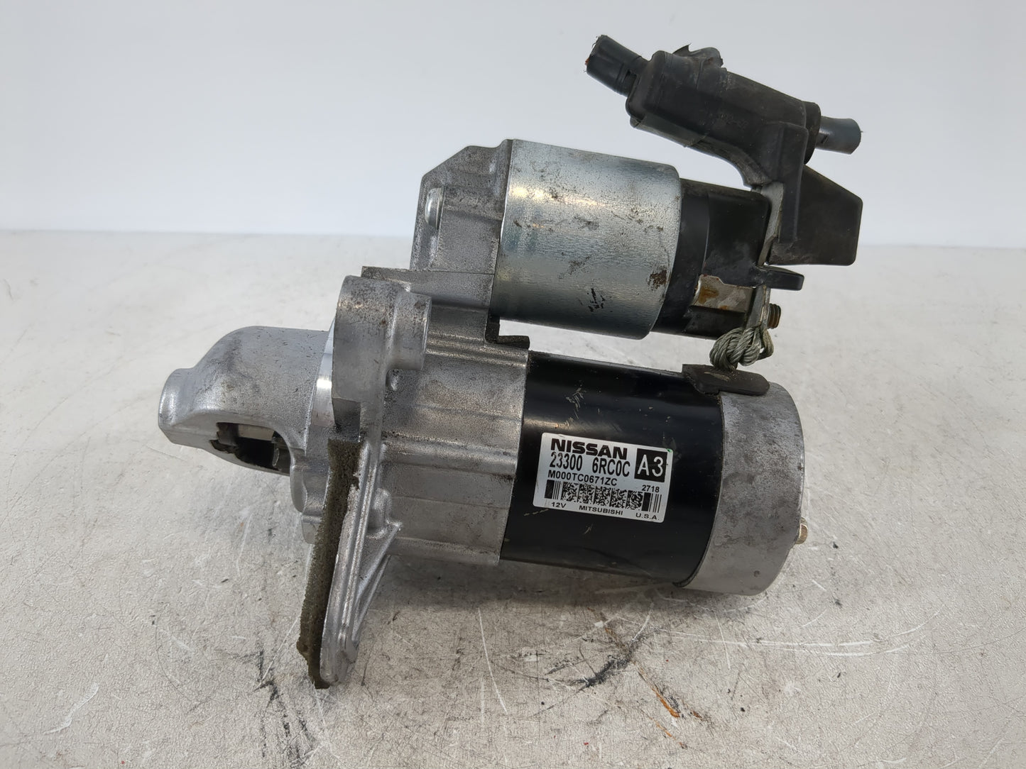 2022 Nissan Rogue Car Starter Motor Solenoid OEM P/N:23300 6RC0C Fits OEM Used Auto Parts - Oemusedautoparts1.com