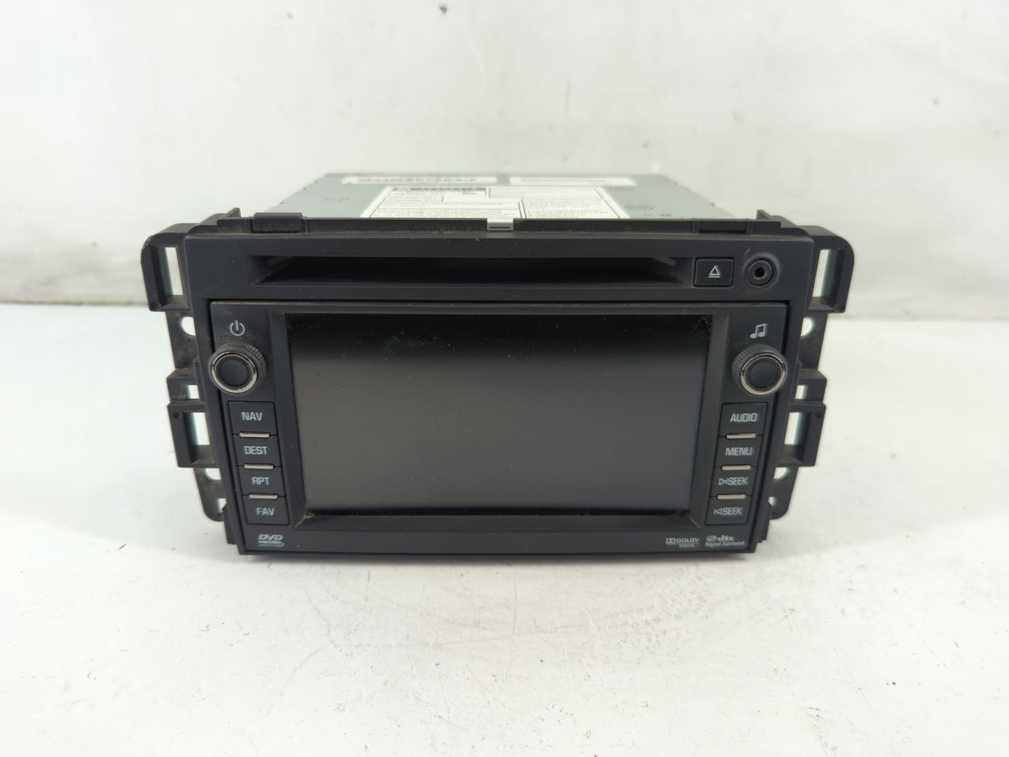 2010 Gmc Yukon Radio AM FM Cd Player Receiver Replacement P/N:25966513 Fits OEM Used Auto Parts