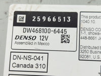 2010 Gmc Yukon Radio AM FM Cd Player Receiver Replacement P/N:25966513 Fits OEM Used Auto Parts