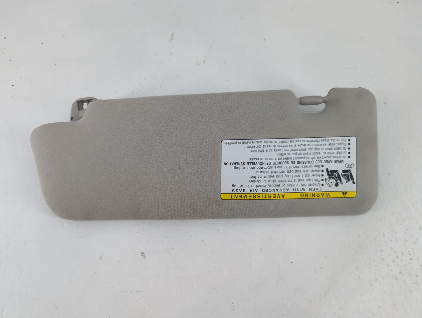 2010-2015 Toyota Prius Sun Visor Shade Replacement Passenger Right Mirror Fits Fits 2010 2011 2012 2013 2014 2015 OEM Used Auto Parts