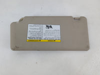 2008-2015 Nissan Rogue Sun Visor Shade Replacement Passenger Right Mirror Fits Fits 2008 2009 2010 2011 2012 2013 2014 2015 OEM Used Auto Parts - Oemusedautoparts1.com