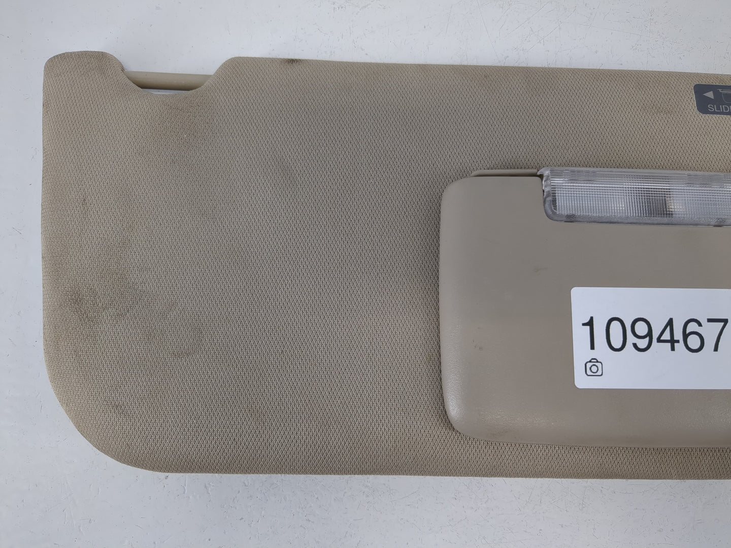 2011-2014 Ford Edge Sun Visor Shade Replacement Driver Left Mirror Fits Fits 2011 2012 2013 2014 2015 OEM Used Auto Parts - Oemusedautoparts1.com