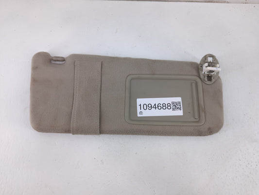 2007-2011 Toyota Camry Sun Visor Shade Replacement Passenger Right Mirror Fits Fits 2007 2008 2009 2010 2011 OEM Used Auto Parts