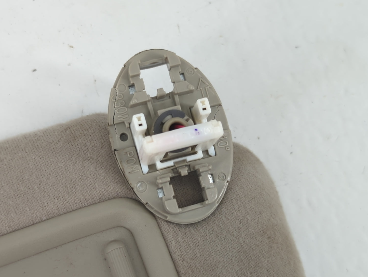 2007-2011 Toyota Camry Sun Visor Shade Replacement Passenger Right Mirror Fits Fits 2007 2008 2009 2010 2011 OEM Used Auto Parts