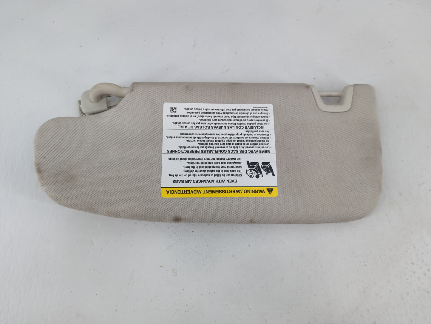 2015-2020 Ford Edge Sun Visor Shade Replacement Passenger Right Mirror Fits Fits 2015 2016 2017 2018 2019 2020 OEM Used Auto Parts