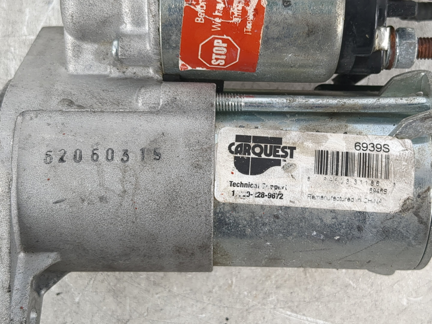 2012-2018 Chevrolet Sonic Car Starter Motor Solenoid OEM P/N:62060315 Fits Fits 2011 2012 2013 2014 2015 2016 2017 2018 OEM Used Auto Parts - Oemusedautoparts1.com