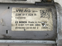2014-2020 Volkswagen Passat Car Starter Motor Solenoid OEM P/N:02M 911 024 R Fits OEM Used Auto Parts - Oemusedautoparts1.com