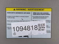 2019 Nissan Nv200 Sun Visor Shade Replacement Passenger Right Mirror Fits OEM Used Auto Parts - Oemusedautoparts1.com