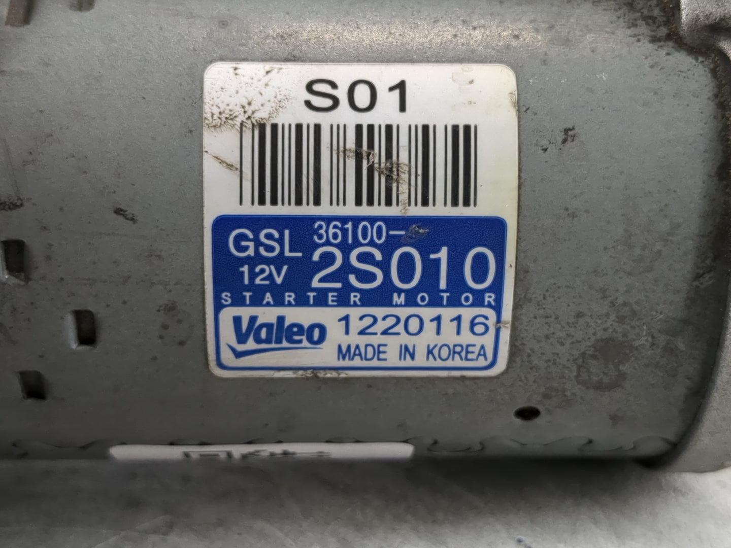 2021 Kia Sorento Car Starter Motor Solenoid OEM P/N:36100-2S010 Fits Fits 2020 2022 2023 OEM Used Auto Parts - Oemusedautoparts1.com
