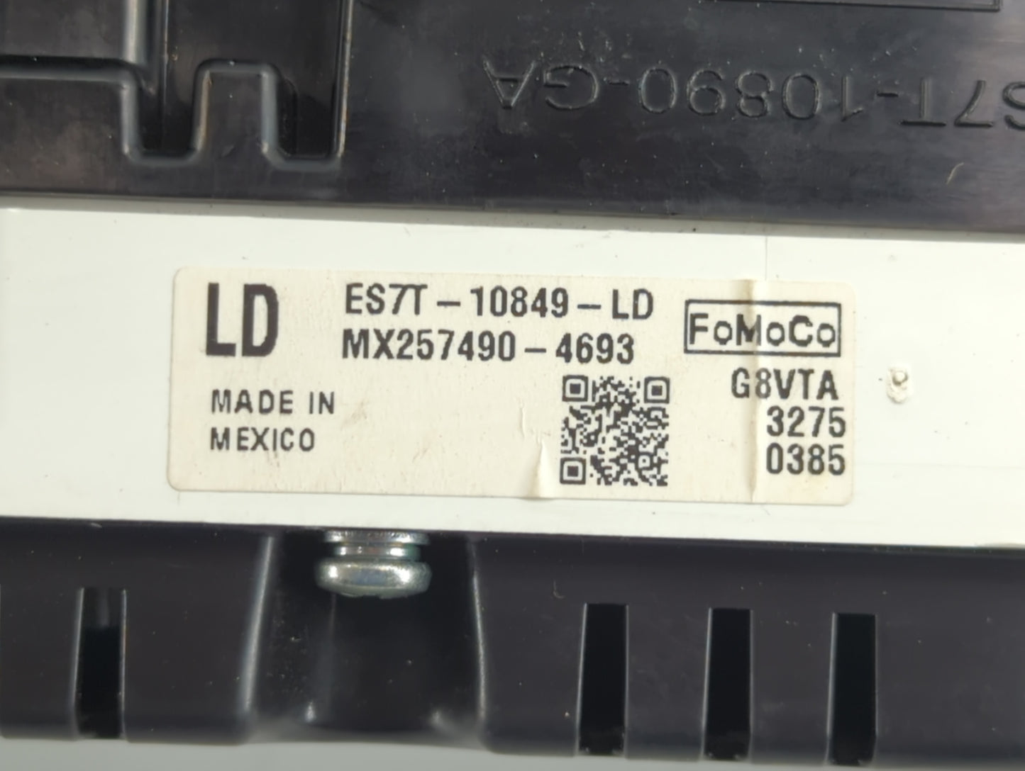 2014 Ford Fusion Instrument Cluster Speedometer Gauges P/N:ES7T-10849-LD Fits OEM Used Auto Parts - Oemusedautoparts1.com