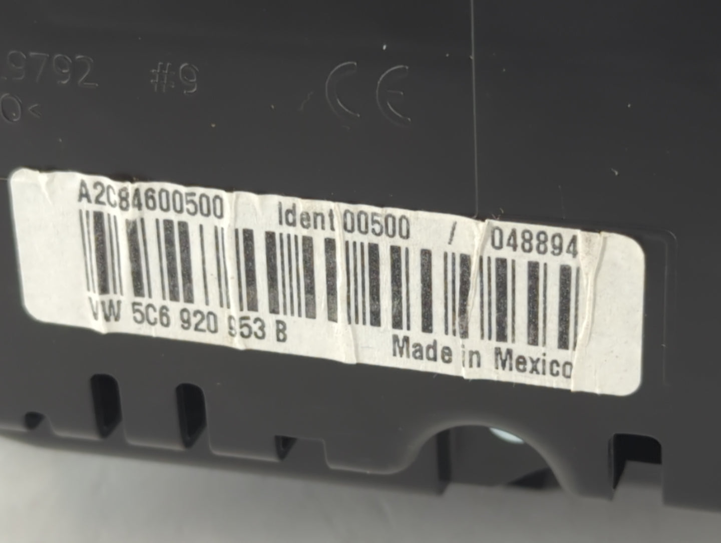 2014 Volkswagen Jetta Instrument Cluster Speedometer Gauges P/N:5C6 920 953 B Fits OEM Used Auto Parts - Oemusedautoparts1.com