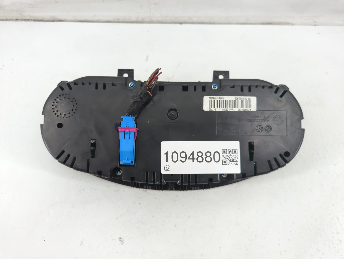 2014 Volkswagen Jetta Instrument Cluster Speedometer Gauges P/N:A2C84600500 5C6 920 953 Fits OEM Used Auto Parts - Oemusedautoparts1.com