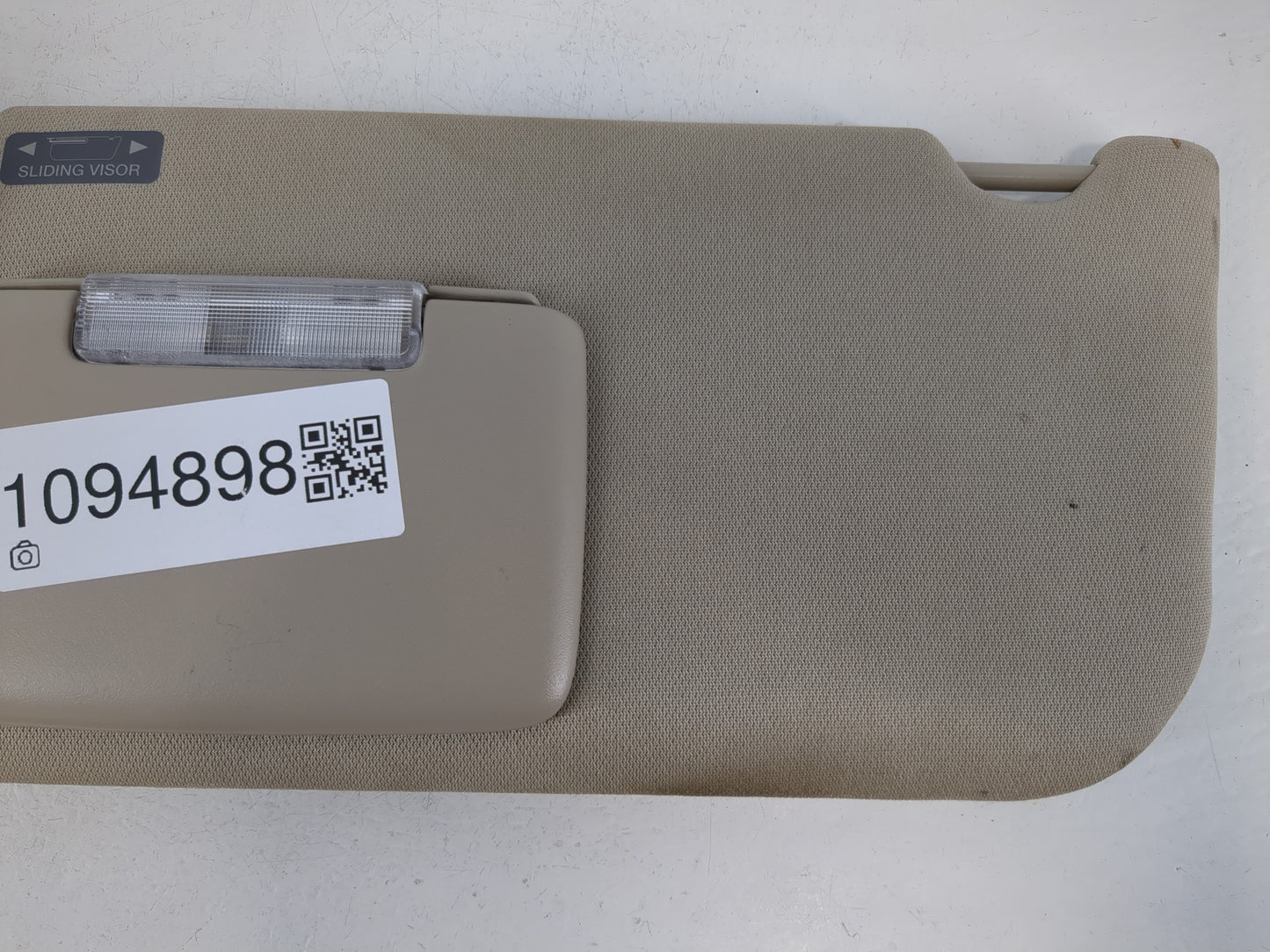 2011-2014 Ford Edge Sun Visor Shade Replacement Driver Left Mirror Fits Fits 2011 2012 2013 2014 OEM Used Auto Parts - Oemusedautoparts1.com