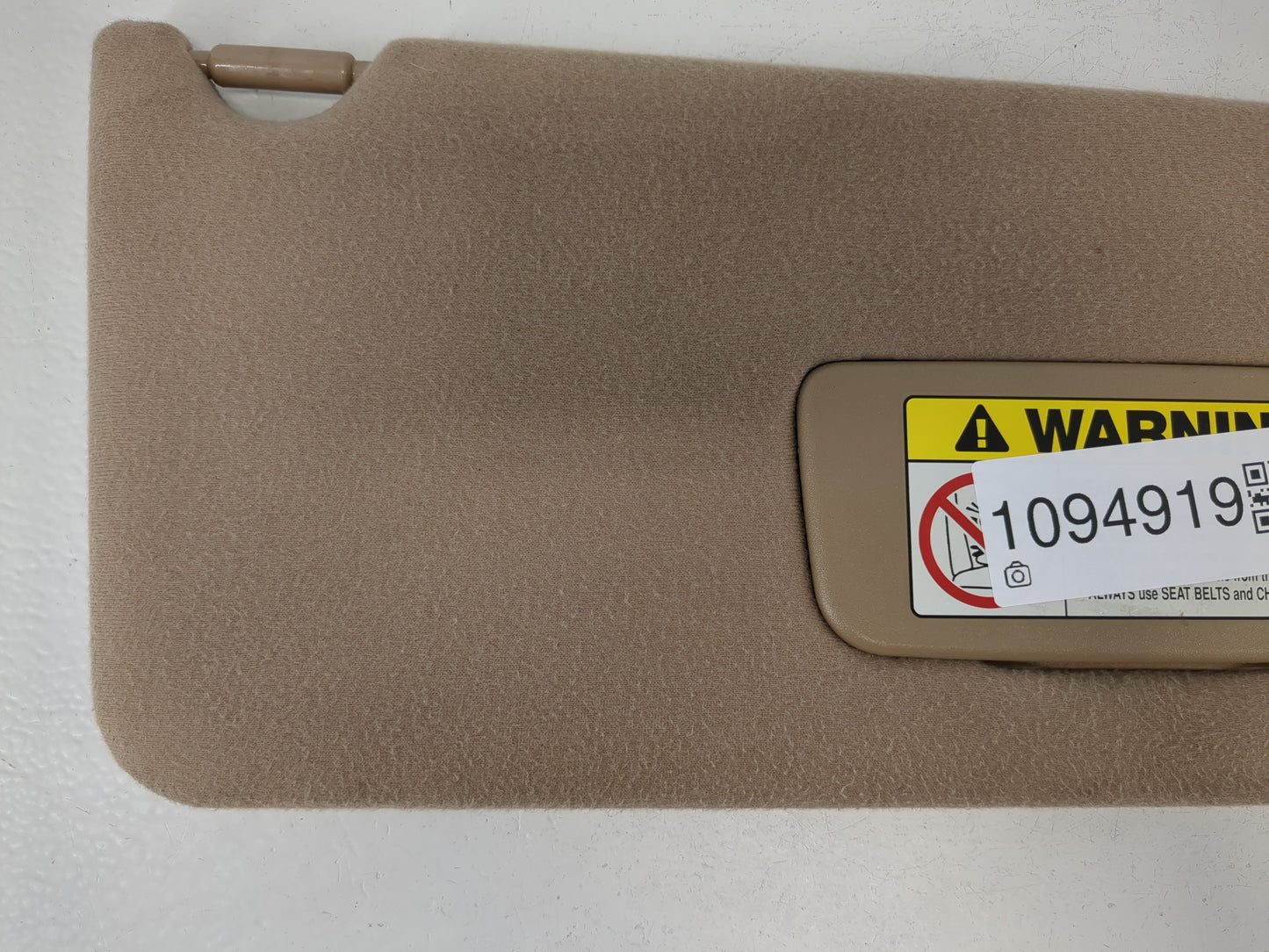 2003-2004 Honda Pilot Sun Visor Shade Replacement Passenger Right Mirror Fits Fits 2003 2004 OEM Used Auto Parts