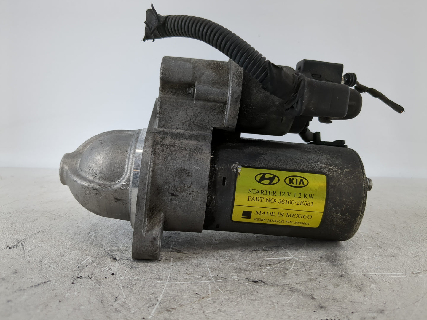 2013-2014 Hyundai Elantra Car Starter Motor Solenoid OEM P/N:36100-2E551 Fits Fits 2012 2013 2014 2015 2016 OEM Used Auto Parts - Oemusedautoparts1.com