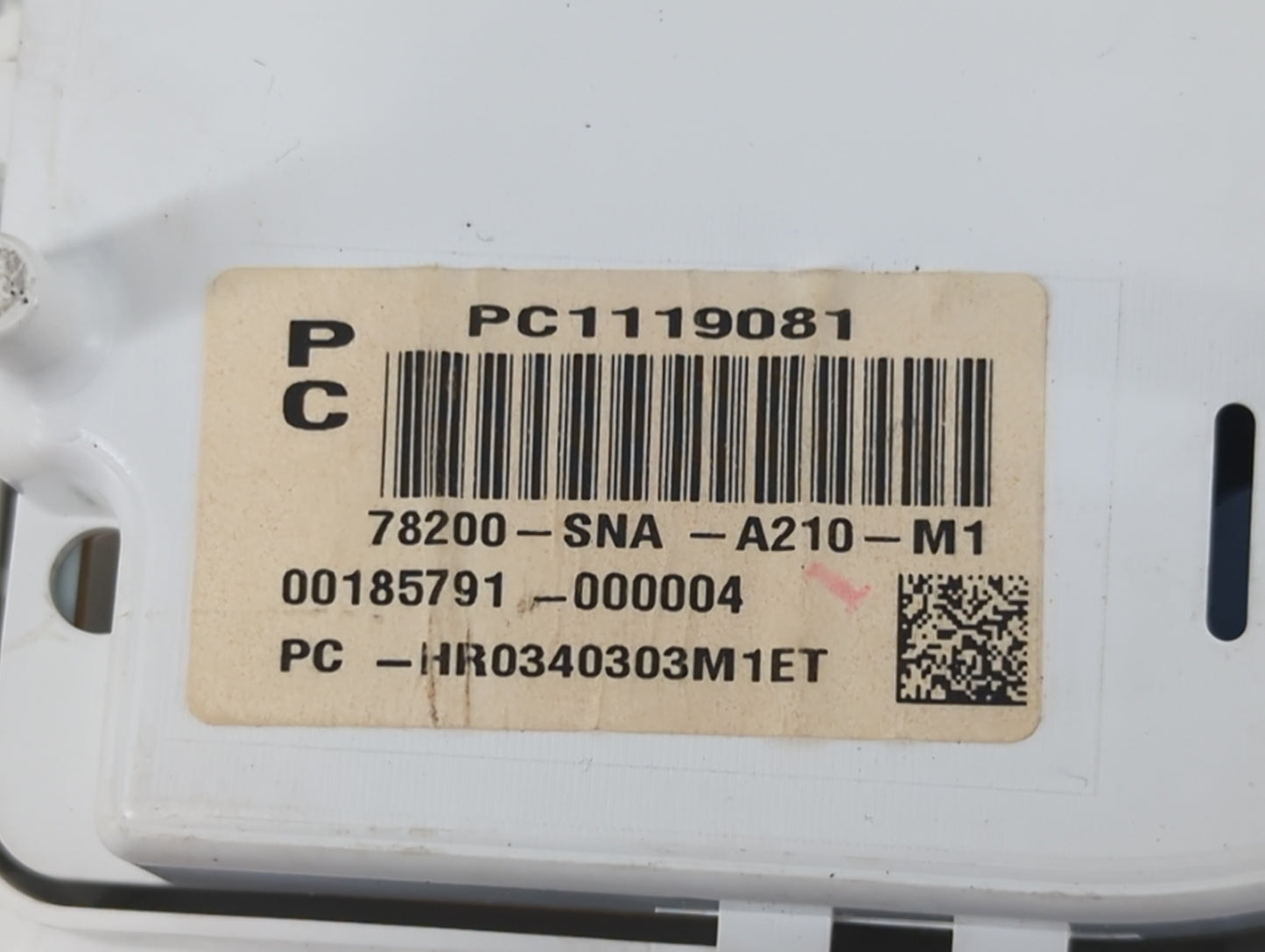 2006-2011 Honda Civic Instrument Cluster Speedometer Gauges P/N:78200-SNA-A210-M1 Fits Fits 2006 2007 2008 2009 2010 2011 OEM Used Auto Parts