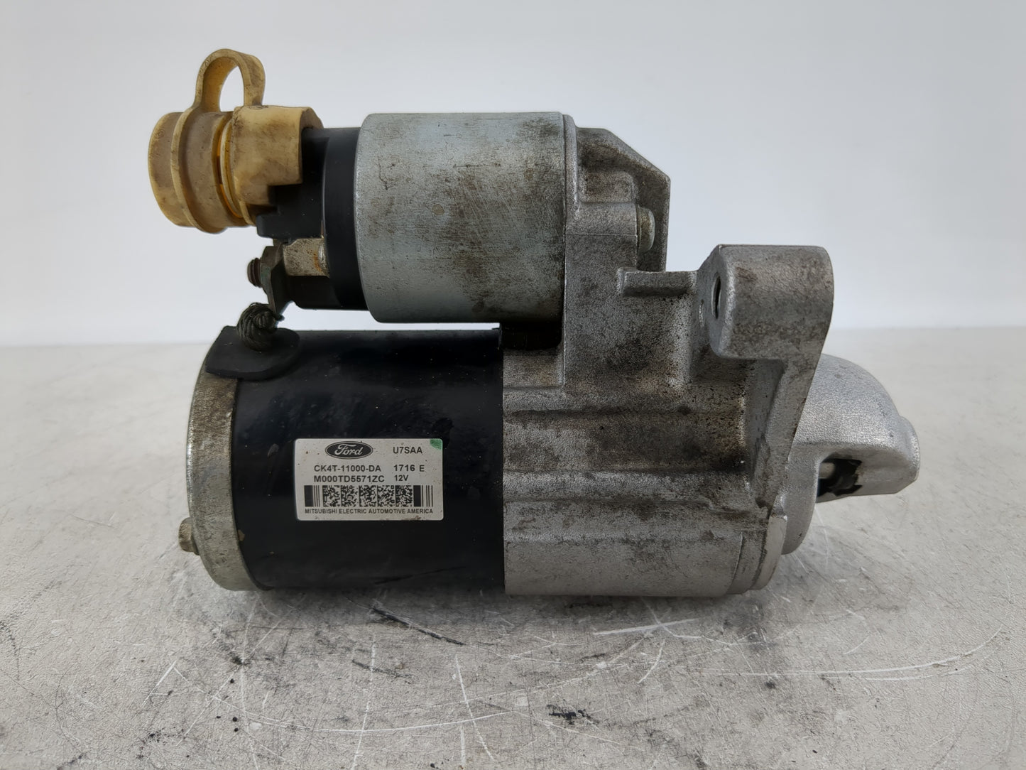 2015-2017 Ford F-150 Car Starter Motor Solenoid OEM P/N:M000TD5571ZC CK4T-11000-DA Fits Fits 2015 2016 2017 2018 2019 2020 OEM Used Auto Parts - Oemusedautoparts1.com