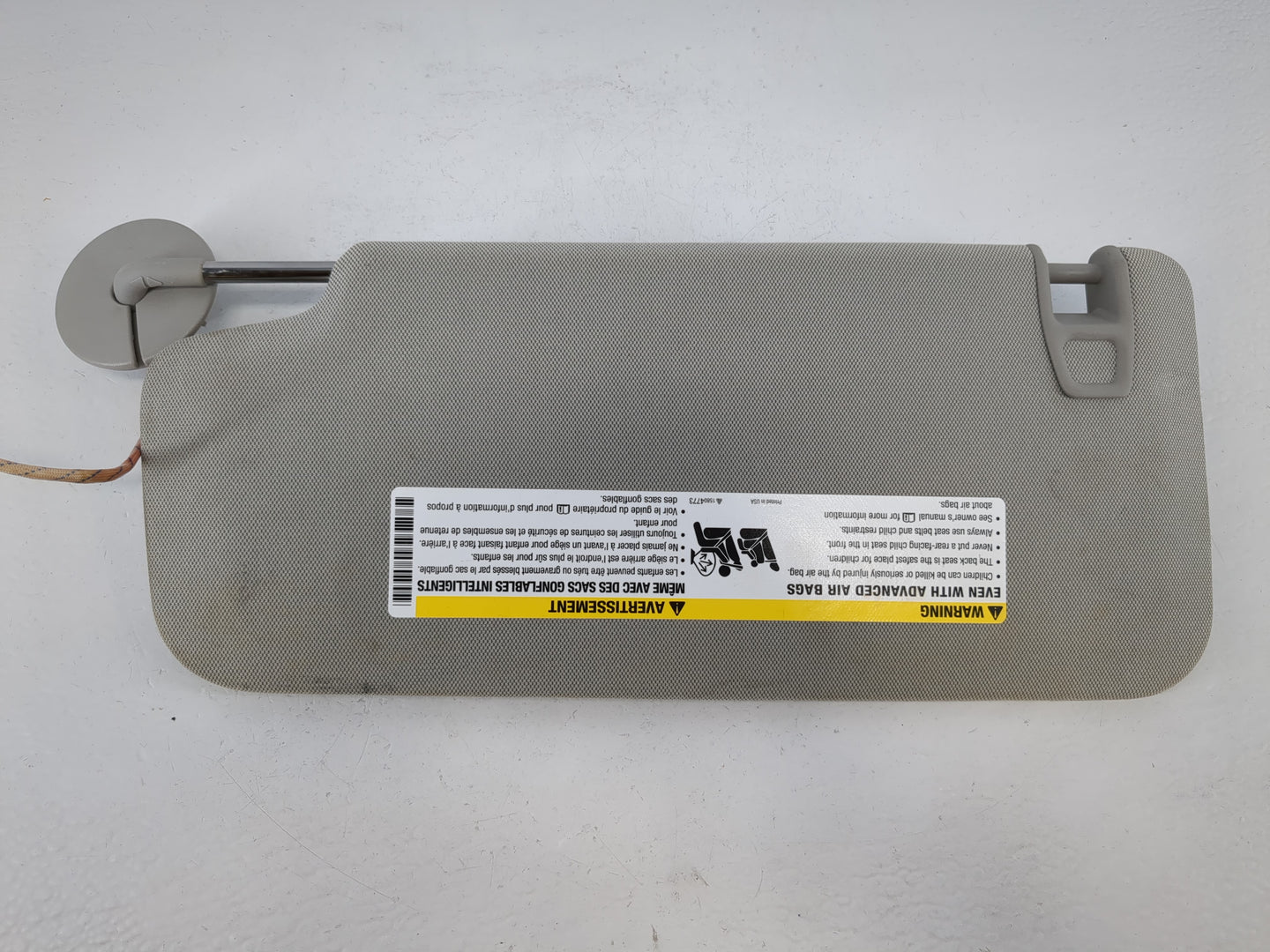 2013-2021 Buick Encore Sun Visor Shade Replacement Passenger Right Mirror Fits Fits 2013 2014 2015 2016 2017 2018 2019 2020 2021 OEM Used Auto Parts - Oemusedautoparts1.com