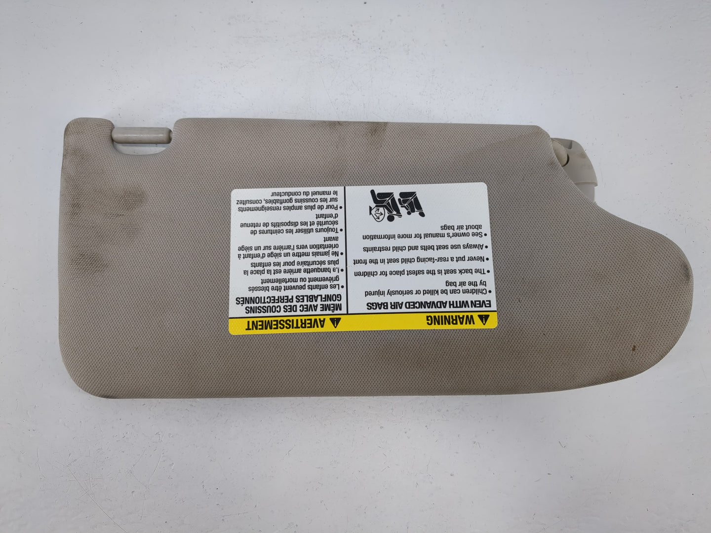 2013-2018 Nissan Altima Sun Visor Shade Replacement Driver Left Mirror Fits Fits 2013 2014 2015 2016 2017 2018 OEM Used Auto Parts - Oemusedautoparts1.com