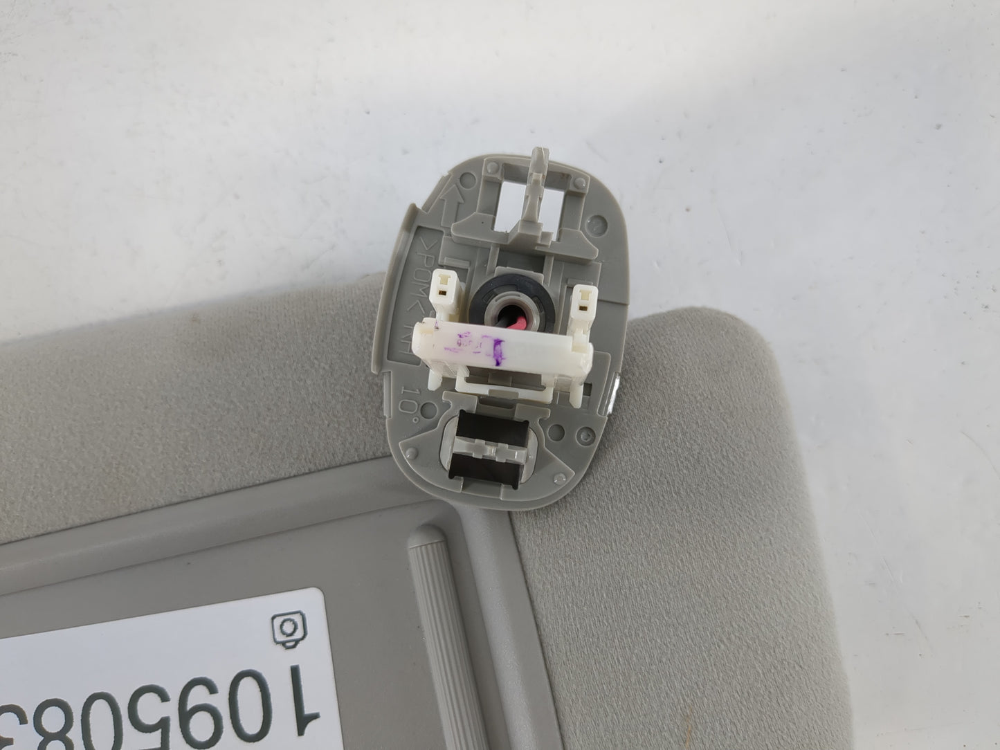 2012 Toyota Prius V Sun Visor Shade Replacement Passenger Right Mirror Fits OEM Used Auto Parts