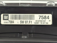 2012 Gmc Terrain Instrument Cluster Speedometer Gauges P/N:812703197 Fits OEM Used Auto Parts - Oemusedautoparts1.com