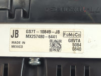 2016 Ford Fusion Instrument Cluster Speedometer Gauges P/N:MX257480-6441 GS7T-10849-JB Fits OEM Used Auto Parts - Oemusedautoparts1.com
