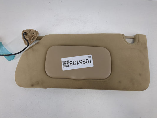 2006-2011 Buick Lucerne Sun Visor Shade Replacement Driver Left Mirror Fits Fits 2006 2007 2008 2009 2010 2011 OEM Used Auto Parts